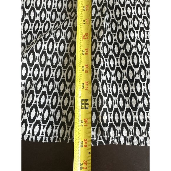 Carole Little Womens Black & White Button-Up Jacket M - Picture 7 of 10